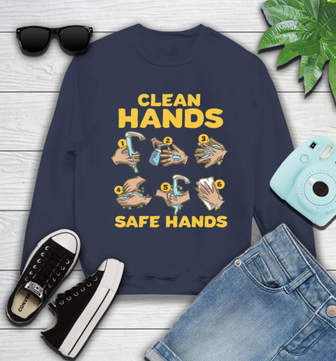 Nurse Shirt Washing Clean Hands Safe Hand Hygiene Wash Save T Shirt Sweatshirt 2