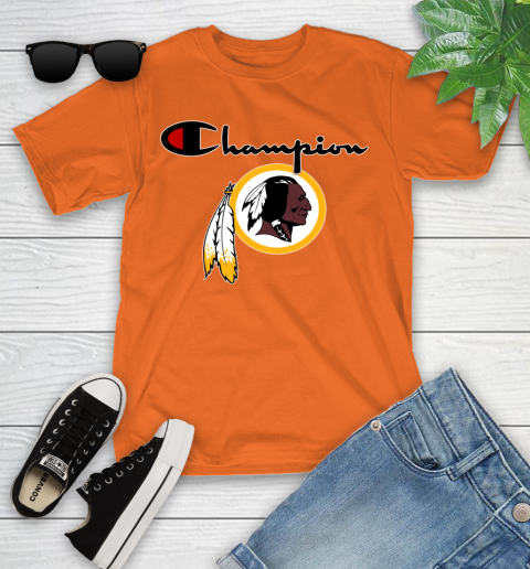 NFL Football Washington Redskins Champion Shirt Youth T-Shirt 4