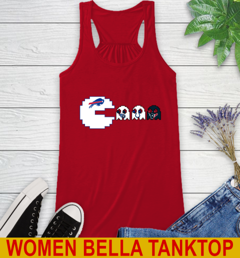 Buffalo Bills NFL Football Pac Man Champion Racerback Tank 6