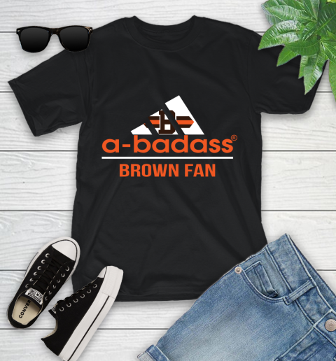 NFL A Badass Cleveland Browns Fan Adidas Football Sports Youth T-Shirt