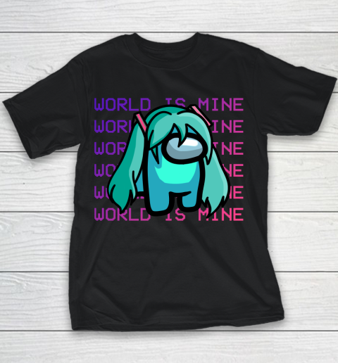 Among Us Shirt Hatsune Miku Imposter Youth T-Shirt