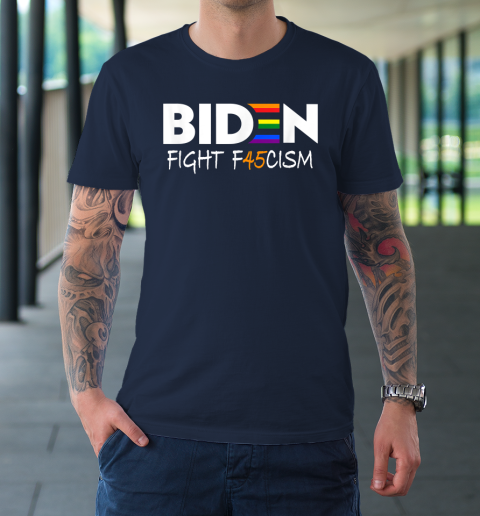 Biden Fight F45cism Shirt Biden Fight Fascism Anti Trump T-Shirt 3 Biden Fight F45cism Shirt Biden Fight Fascism Anti Trump T-Shirt - Image 3