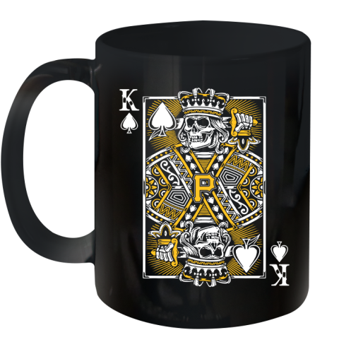 Pittsburgh Pirates MLB Baseball The King Of Spades Death Cards Shirt Ceramic Mug 11oz