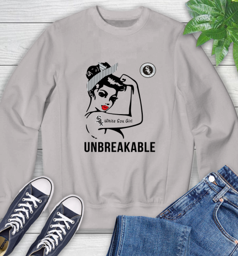 MLB Chicago White Sox Girl Unbreakable Baseball Sports Sweatshirt 9
