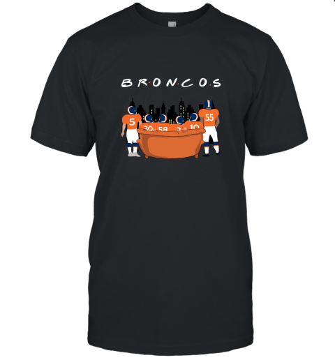 The Denver Broncos Together F.R.I.E.N.D.S NFL Unisex Jersey Tee