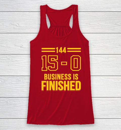 Michigan Business Is Finished 144 15  0 Racerback Tank 3