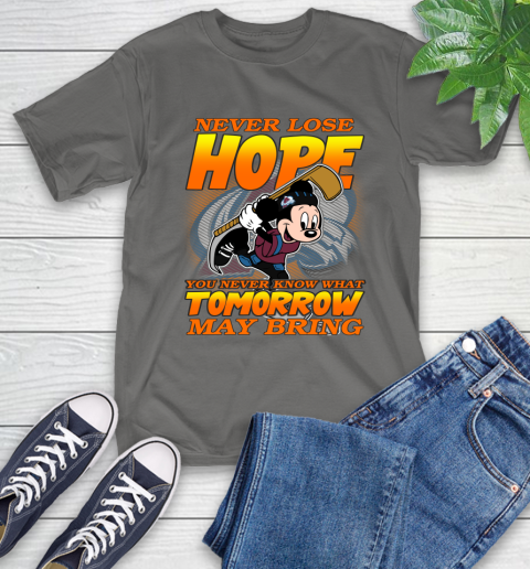 Colorado Avalanche NHL Hockey ootball Mickey Disney Never Lose Hope T-Shirt 11 Colorado Avalanche NHL Hockey ootball Mickey Disney Never Lose Hope T-Shirt - Image 11