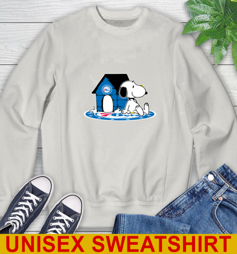 NBA Basketball Philadelphia 76ers Snoopy The Peanuts Movie Shirt Sweatshirt 12