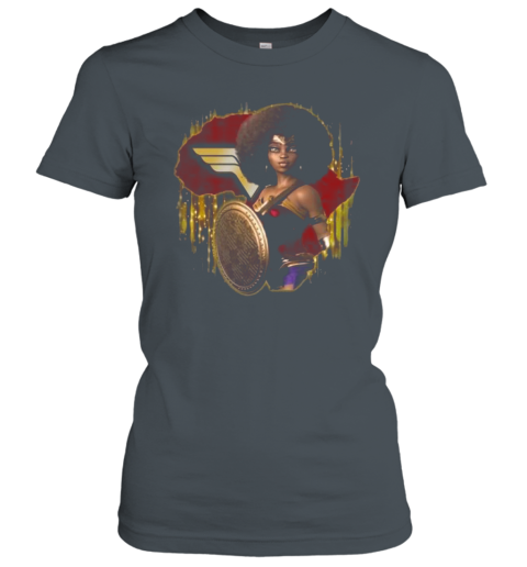 black wonder woman shirt