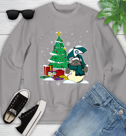 St.Louis Cardinals MLB Baseball Cute Tonari No Totoro Christmas Sports (2) Youth Sweatshirt 3