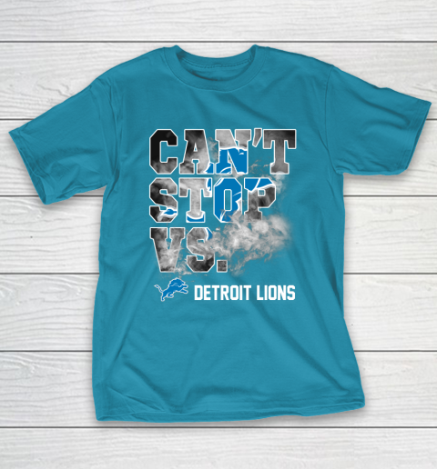 NFL Detroit Lions Can't Stop Vs T-Shirt 7