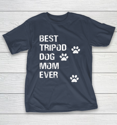 Tripod 3 Legged Dog Owner Novelty Tshit