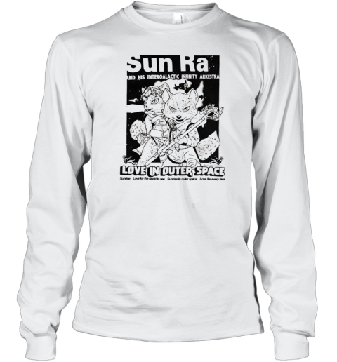 Sun ra love in outer space Long Sleeve T-Shirt