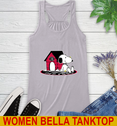 NBA Basketball Toronto Raptors Snoopy The Peanuts Movie Shirt Racerback Tank 5