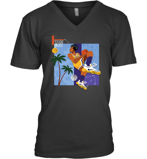Victor Wembanyama Los Angeles Lakers V-Neck T-Shirt