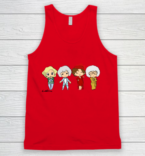The Golden Girls  Chibis Tank Top 3