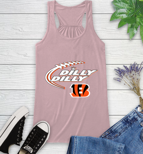 NFL Cincinnati Bengals Dilly Dilly Football Sports Racerback Tank 11