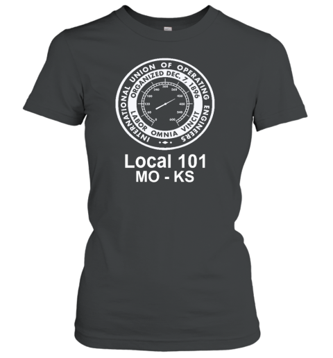 International Union Of Operating Engineers Local 101 Mo Ks Women's T