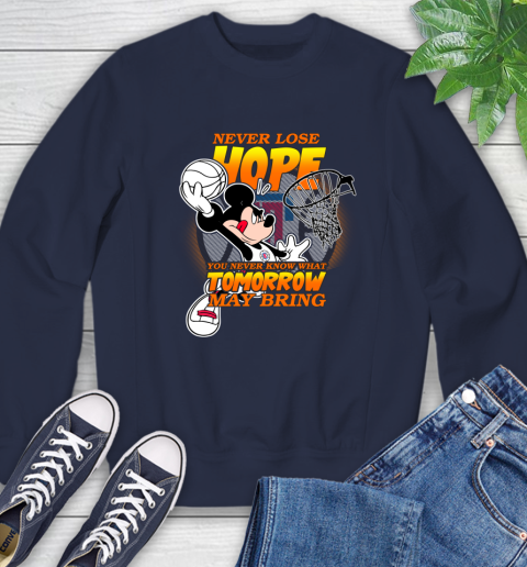 LA Clippers NBA Basketball Mickey Disney Never Lose Hope Sweatshirt 2