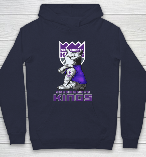 NBA Basketball My Cat Loves Sacramento Kings Hoodie 2