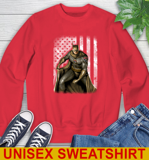 Florida Panthers NHL Hockey Batman DC American Flag Shirt Sweatshirt 12