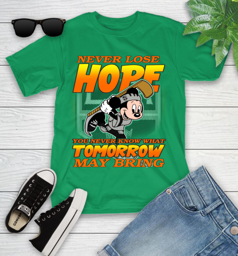 Los Angeles Kings NHL Hockey ootball Mickey Disney Never Lose Hope (1) Youth T-Shirt 8