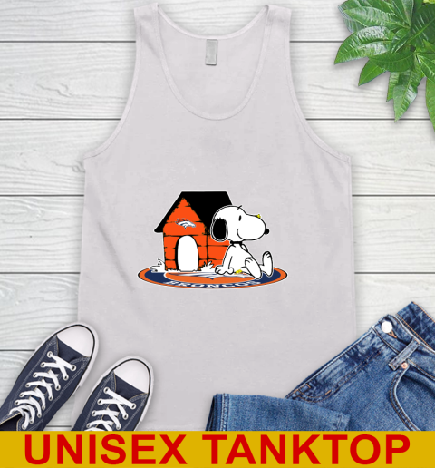 NFL Football Denver Broncos Snoopy The Peanuts Movie Shirt Tank Top