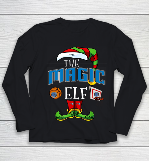 Orlando Magic Christmas ELF Funny NBA Youth Long Sleeve