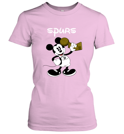 Mickey San Antonio Spurs Women's T-Shirt