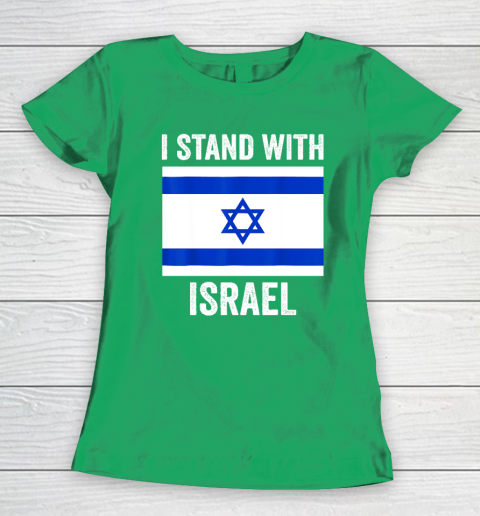 I Stand With Israel  Free Israel Women's T-Shirt 4