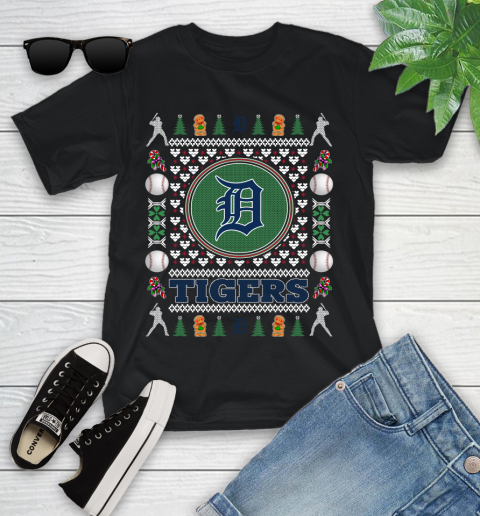 Detroit Tigers Merry Christmas MLB Baseball Loyal Fan Ugly Shirt 100