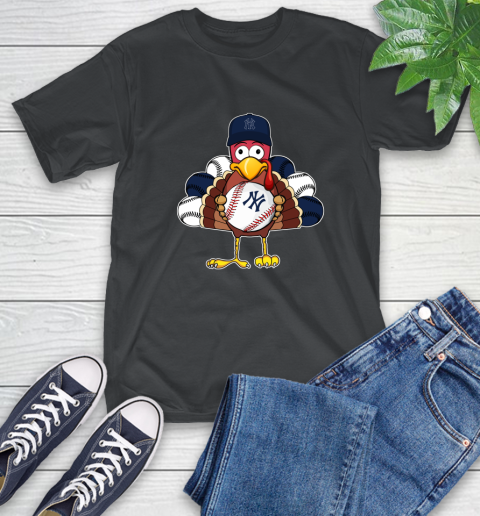 New York Yankees Turkey thanksgiving T-Shirt 2