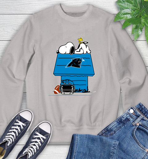 Carolina Panthers NFL Football Snoopy Woodstock The Peanuts Movie Sweatshirt 12