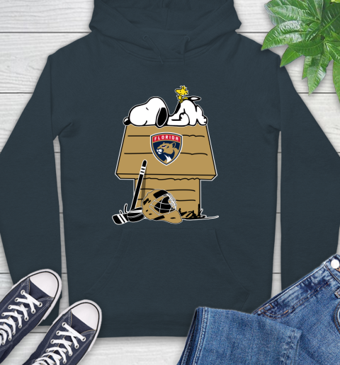 Florida Panthers NHL Hockey Snoopy Woodstock The Peanuts Movie Hoodie 7