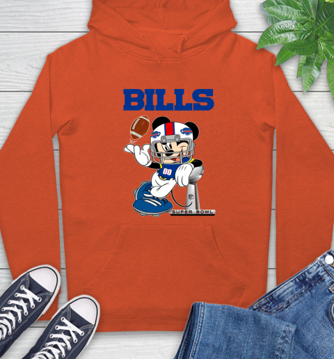 NFL Buffalo Bills Mickey Mouse Disney Super Bowl Football T Shirt Hoodie 5