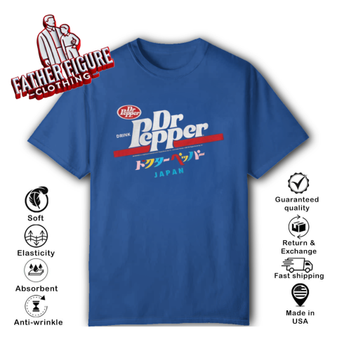 本命ギフト Japan Pepper dr Vintage T-Shirt Clothing Figure Father - トップス