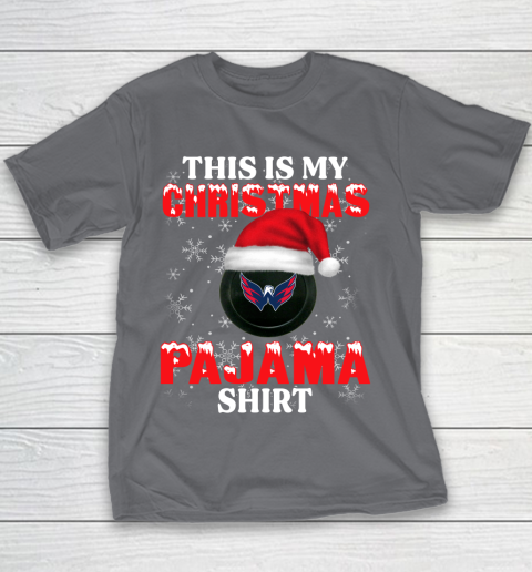 Washington Capitals This Is My Christmas Pajama Shirt NHL Youth T-Shirt 5