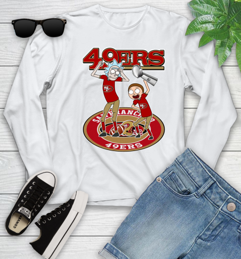 I Turned Myself Into A San Francisco Fan Morty, I'm 49ers Rick Shirts 123
