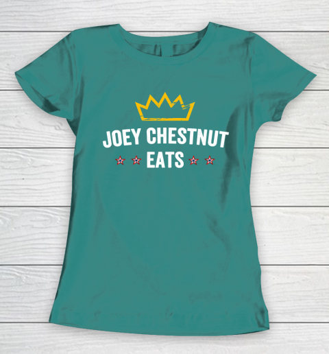 Joey Chestnut Eats Women's T-Shirt 10