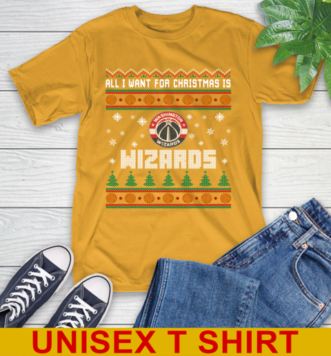 NBA Basketball All I Want For Christmas Is Washington Wizards 2