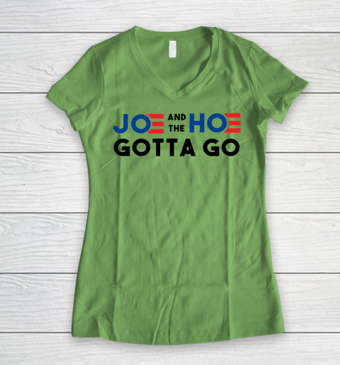 Joe and the Ho gotta go Women's V-Neck T-Shirt 5