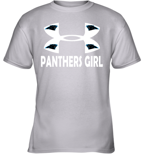 Carolina Panthers Youth Team Logo T-Shirt - Black