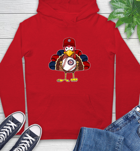 Washington Nationals Turkey thanksgiving Hoodie 10