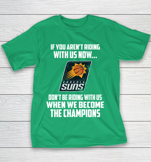 NBA Phoenix Suns Basketball We Become The Champions Youth T-Shirt 3