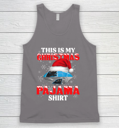 Carolina Panthers This Is My Christmas Pajama Shirt NFL Tank Top 6