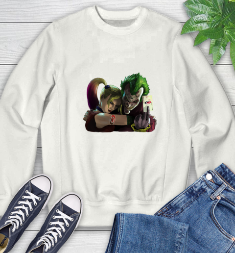 Carolina Hurricanes NHL Hockey Joker Harley Quinn Suicide Squad Sweatshirt