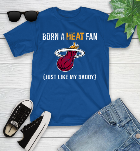 NBA Miami Heat Loyal Fan Just Like My Daddy Basketball Shirt Youth T-Shirt 11 NBA Miami Heat Loyal Fan Just Like My Daddy Basketball Shirt Youth T-Shirt - Image 11