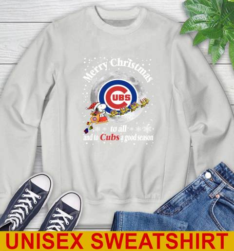 Chicago Cubs Merry Christmas To All And To Cubs A Good Season MLB Baseball Sports Sweatshirt 5