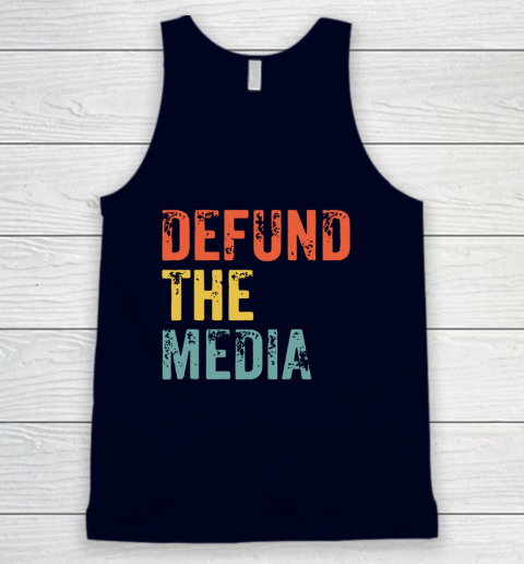 Defund The Media Retro Vintage Tank Top 3