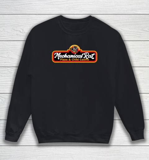 Mechanical Rat Pizza Sweatshirt